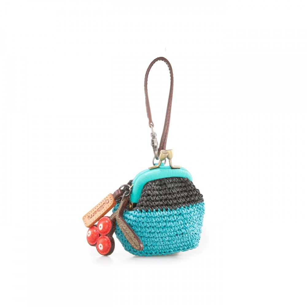Raffia Bloom Pocket charm
